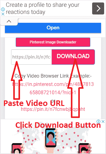 how to download pinterest video